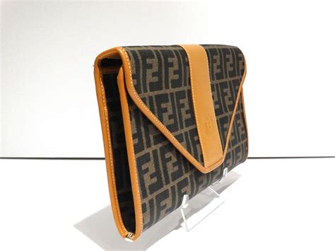 fendi pack pouch|fendi vintage clutch.